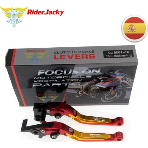 Spain Flag color For Honda CBR 600RR CBR600 RR CBR600RR 2007-2017 15 2016 Motorcycle CNC Folding Extendable Brake Clutch Levers