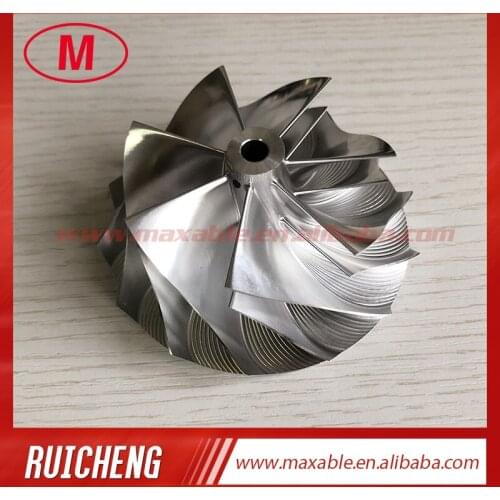 T04R 451470-0001 66.30/84.00mm 7+7 blades Turbocharger turbo milling/aluminum 2618/billet compressor wheel for Racing 66.5/84