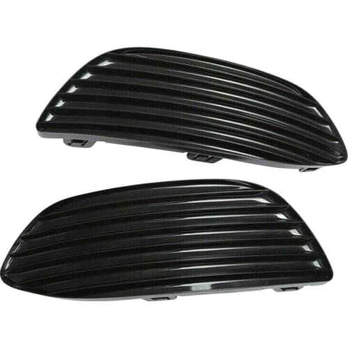 Car Front Bumper Wind Net Front Bumper Grille Fog Light Shield for Mercedes-Benz C-Class W205 C180 C200 C250 C260 C300