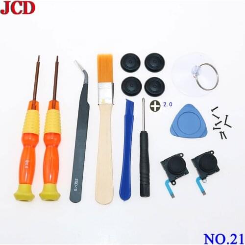 3D Joystick for NS Joy Con Nintend Switch Left Right Analog Sticks Replacement for Joy Stick Controller Repair Accessories+Tools