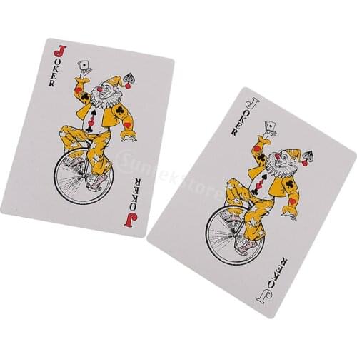 52pcs Large Playing Cards Outdoor Game Family Party School Full Deck 3.6 X 4.9' for Great Pub BBQ Party Game Travling