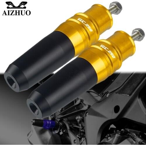 Motorcycle Accessories For RC250 RC 250 CNC Aluminum Exhaust Sliders Crash Pads Protector RC250 Parts RC390 2017-2019 2020