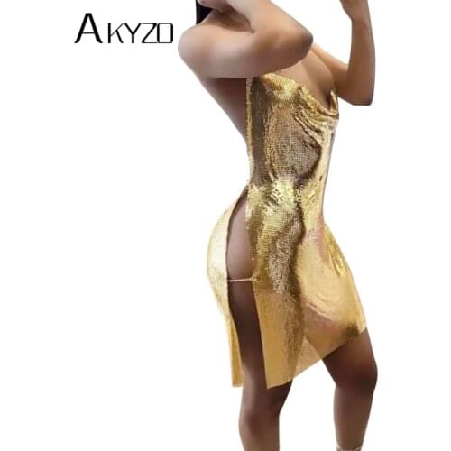 AKYZO White Summer Dresses