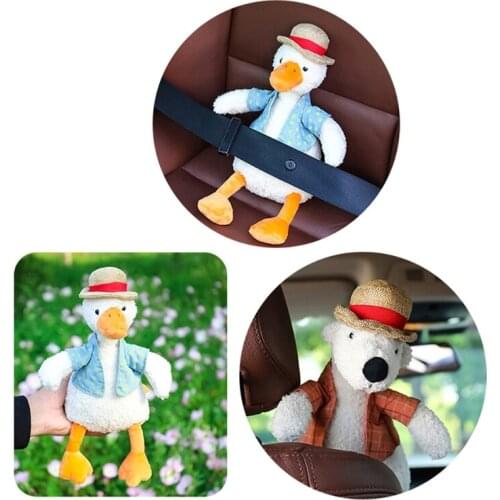 Bamboo Charcoal Air Purifying Bags Stuffed Animals Cute Doll Ornaments Odor Eliminator Car Closet Basement Vehicle Decor