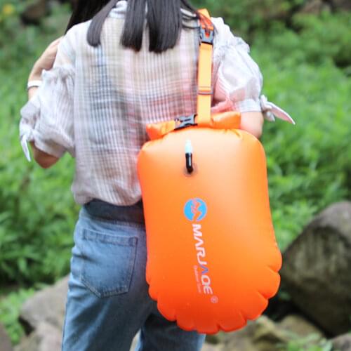 Multi-use Inflatable Thickened PVC Swiming Bag Storage Life-saving Drifting Bag Waterproof River Trekking Dry Pack Rescue Bag