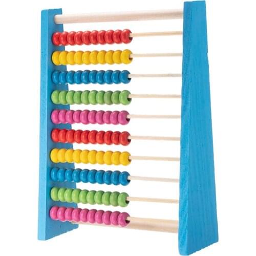 Wooden Abacus Child Early Math Educational Learning Toy Calculat Bead Counting Intelligence Development Kid Toys