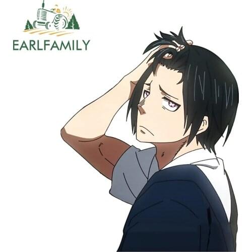 EARLFAMILY 13cm x 5cm for Benimaru Shinmon Anime Car Stickers Fine SUV Stickers Vinyl material 3D Funny DIY Waterproof Decal