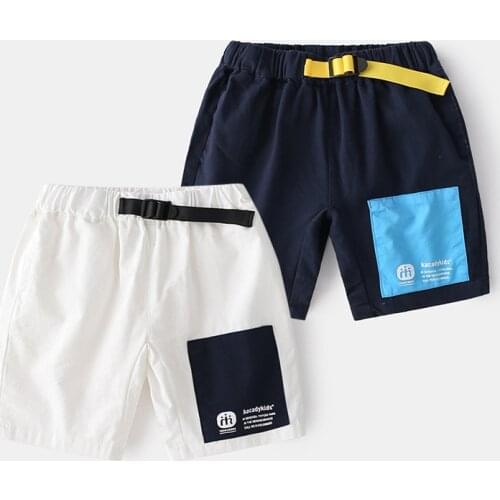 Summer Baby Boy Toddler Shorts Loose Trousers Shorts For Boys Elastic Waist Casual Pants Boys Shorts For Kids