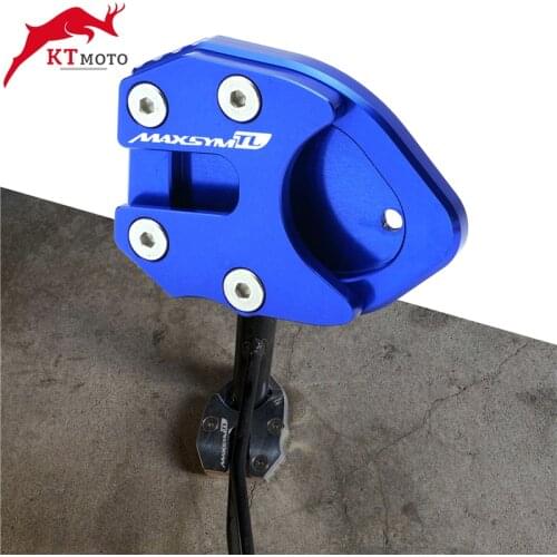 2020 NEW Motorcycle CNC Kickstand Foot Side Stand Extension Pad Support Plate For SYM MAXSYM TL 500 Maxsym TL500 2020