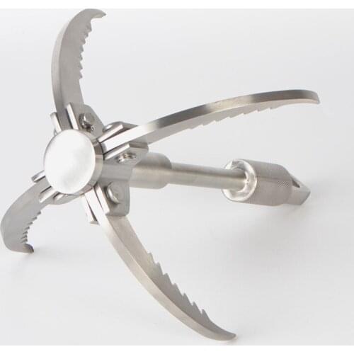 Upgraded version Climbing mountaineering hook 304 stainless steel Survival hook Sawtooth version Flying Tiger Claw