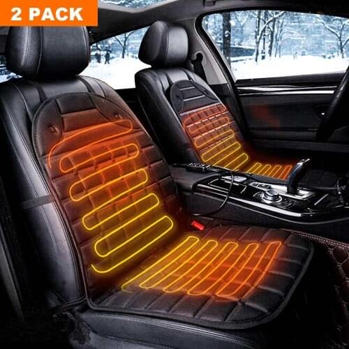 12V Car Heated Seat Cushion Heated Car Seat Cushion Cover Seat Heater Warmer Winter Household Cushion Car Seat Cover
