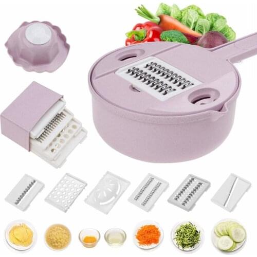 Vegetable Slicer 10in 1 Vegetable Spiral Shredder and Shredder-Kitchen Multipurpose Shredder (with hood and egg white separator)