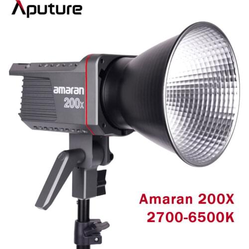 Aputure Amaran 200X LED Video Light Bi-Color 2700-6500K 200W Bluetooth App Control Studio Photography Lighting Lamp