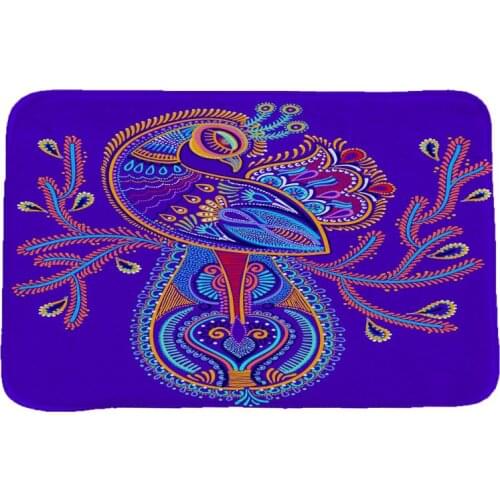 Ethnic Style National Customs Rug Hallway Carpets and Rugs for Bedroom Living Room Carpet Kitchen Bathroom Anti-Slip Floor Mats