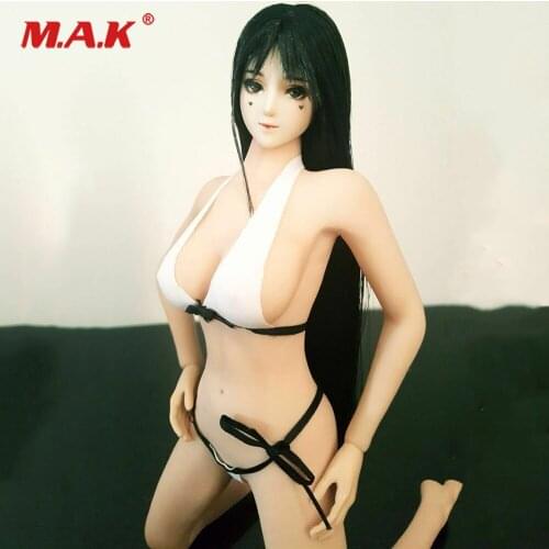 1/6 Scale Female Clothes Three-Point PH Hotstuff White Bikini Underwear Suit Set Model for 12" Female Action Figure Body