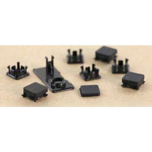 100sets Black Rubber Plug Screw Hole Pad Dust plug Plastic Pad For PS3 Slim 2000 3000 Console 9pieces/set