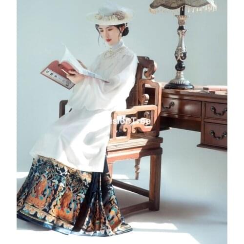 2021 ancient chinese traditional clothing hanfu women girls stage performance folk dance costume vintage costume party wear