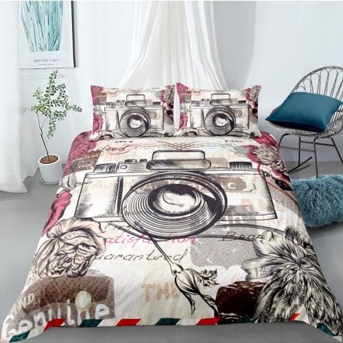 3D Bohemian Duvet Cover Set Bedding Sets Quilt Covers Pillow Cases Double Single Full Twin King Queen Size Design Bedding Sets