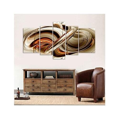 5 Pcs Large HD Canvas Art Print Abstract Syrup Modern Canvas Wall Picture for Living Room Wall Art Print Home Wall Decor Unframe