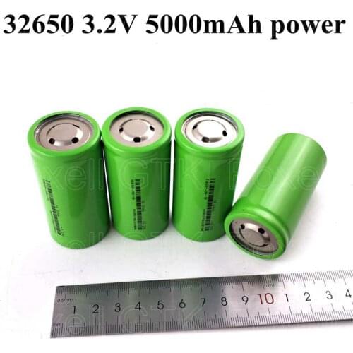 8pcs batteries tf32650 3.2v 5000mah 3.2v 5Ah cells lifepo4 32650 battery High current 20A for diy pack battery power instrument