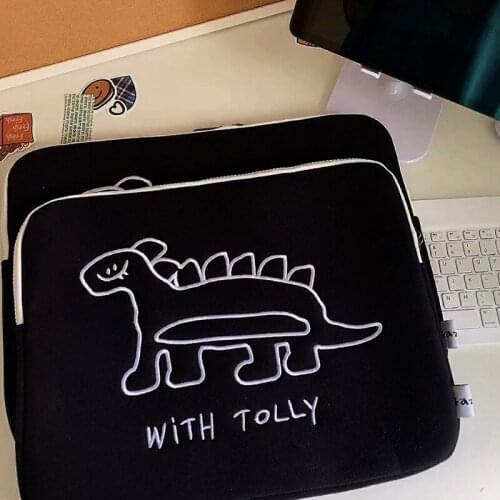 Dinosaur Cartoon Laptop Case for Ipad Pro 11 Macbook Pro/air 13.3 15 Inch Notebook Computer Liner Sleeve Bag Protective Cover
