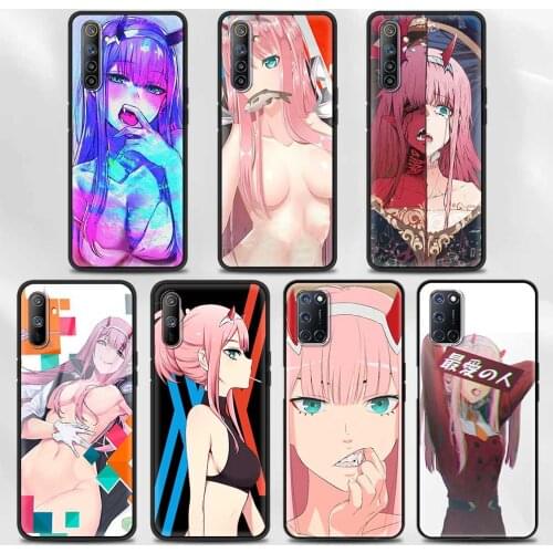 Case For Realme GT Neo 8 7 6 Q2 Pro 7i Q2i C25 C21 C20 C15 C11 C3 V15 V13 X50 5G Cover Capa Zero Two Darling in the FranXX Anime