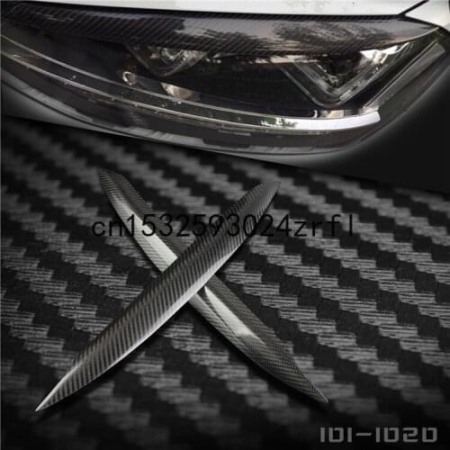 For Volkswagen Golf 7 GTI R-Line 2014-18 Modified Carbon Fiber Lamp Eyebrow