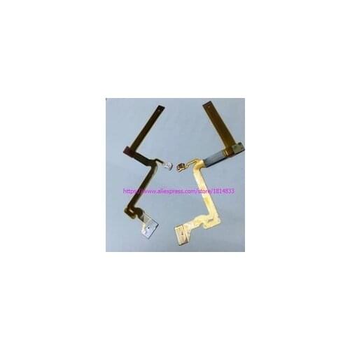 2PCS LCD hinge rotate shaft Flex Cable for Panasonic SDR-S70 SDR-H100 SDR-H101 S70 H100 H101 T55 S71 Video Camera