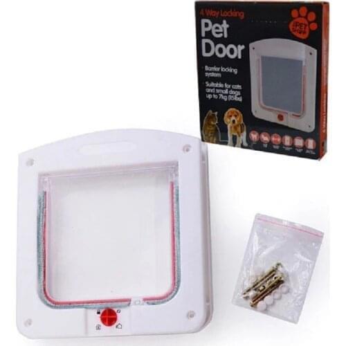 Kudi Cat Door (22x20x3Cm) 4 Way 286616118
