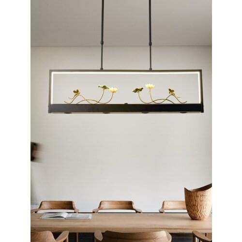 Chinese Style Restaurant Ideas Restaurant Lamps Dining Table Bar Retro Chinese Style Tea Room Zen Chandelier