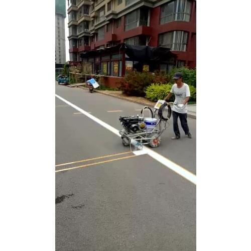 2017 hot sale street road line painting machine for sales