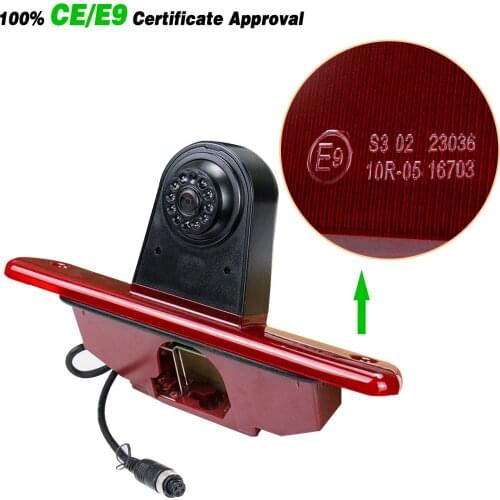Misayaee E9 for Fiat Scudo Peugeot Expert Citroen SpaceTourer and Toyota ProAce Stop lights Rear View Reverse Brake Light Camera