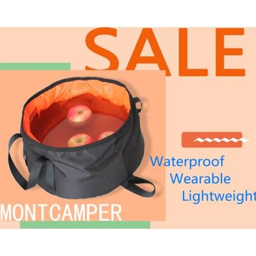 Multifunctional outdoor ultra-light folding water basin folding folding bucket portable travel washbasin foot basin camping