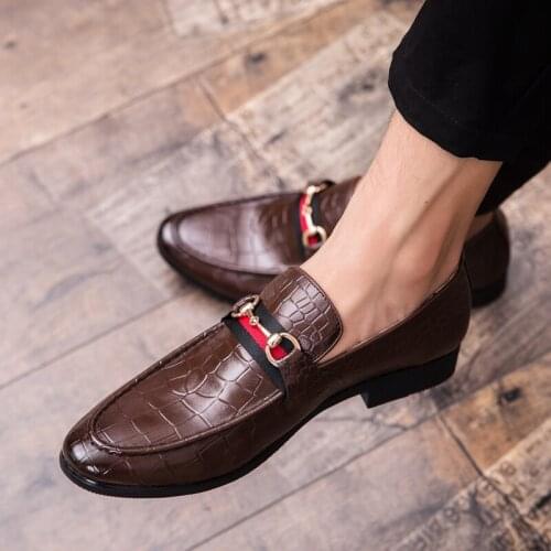 Men Loafers Shoes Fashion Mens Flats Leather Shoes Brand Moccasins Male Footwear Comfy Slip-ON Suede Men Shoes Men Casual Shoes