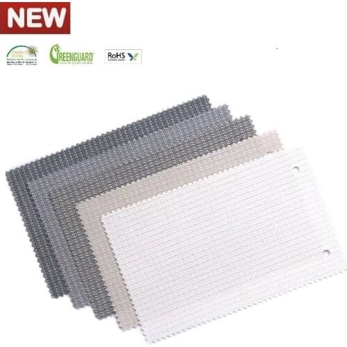 Top Quality Sunscreen Shades Solar Roller Blinds Custom Made Manual or Electric Model SCD4101-5 (Standard) 4% Openness