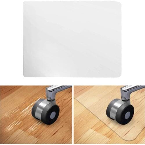 Premium PVC Chair Mat Pad 24' x 21' Floor Protectors for Desks Office Home 1.5mm matte