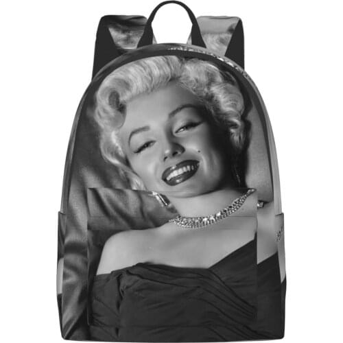 Sexy Marilyn Monroe Girl backpack boy computer backpack man backpack woman backpack