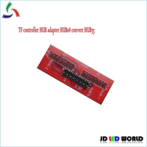 TF led controller hub board adapter HUB08 convert into HUB75