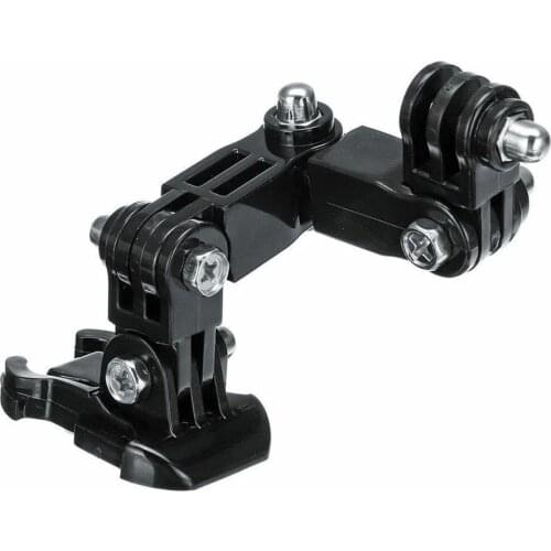 For Gopro Hero 6/5/4 Motorcycle Helmet Chin Lengthened Fixed Bracket Small Ants 4k SJCAM Camera