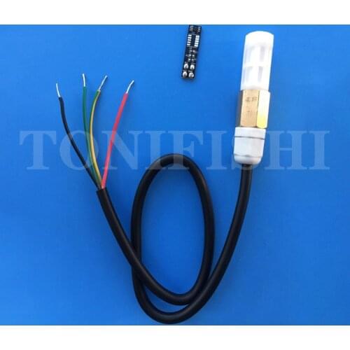 Waterproof temperature and humidity sensor probe SHT20 industrial IoT temperature and humidity sensor probe