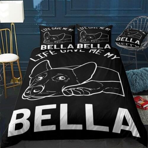 German Shepherd Bella Pet Duvet Cover Comfortable Quilt Home Decora Design Universal Bedding Set Bedclothes+Pillowcase 3pcs