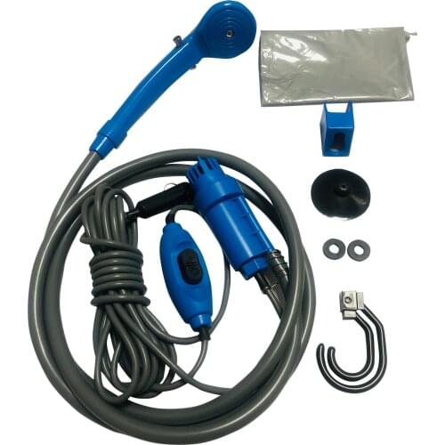 Car Washer Camping Travel Universal Shower Set Portable Electric Pump Indoors and Outdoor for Shower Cleaning Hiking Pet Washer