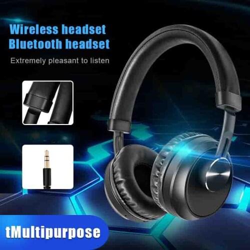 Wireless Bluetooth Headphones Noise Cancelling Comfortable for Travel Sport ND998