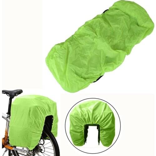 1Pc Bike Rain Cover For Bicycle Bag Bike Rear Seat Waterproof Rain Dust Cover 49.61 * 25.98in