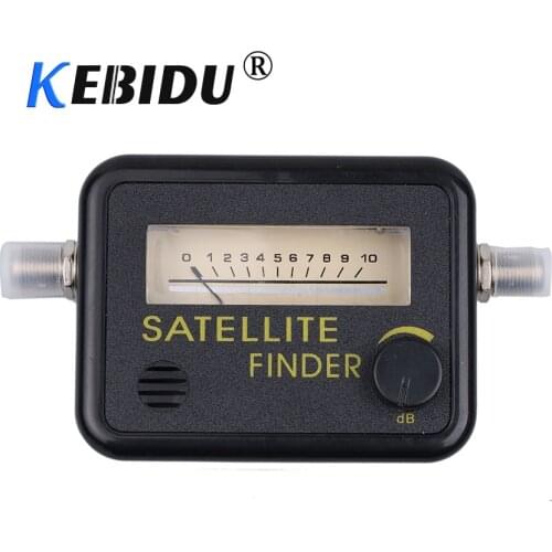 Kebidu Digital Satellite Finder Meter FTA LNB DIRECTV Signal Pointer SATV Satellite TV Receiver Tool for SatLink Sat Dish