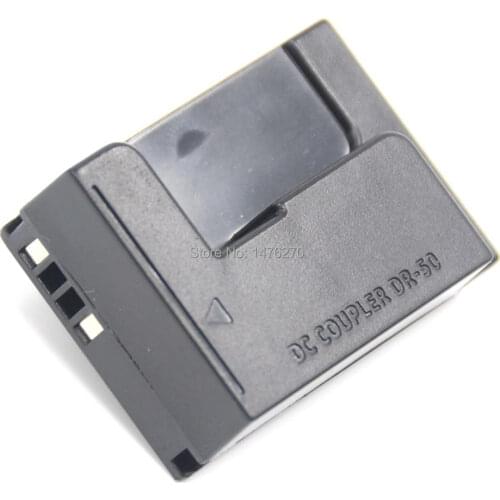 DR50 DR-50 DC Coupler NB-7L NB7L dummy battery fit power adapter charger supply for ACK-DC50 Canon PowerShot G10 G11 G12 SX30 IS
