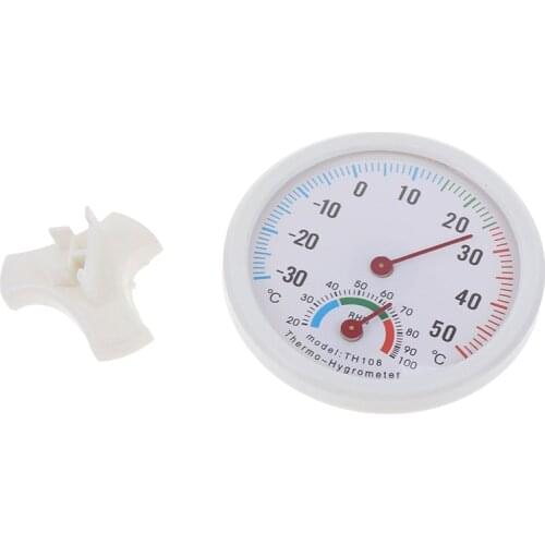 1pc Hot New Mini Indoor Outdoor Hygrometer Humidity Gauge 1pc Temperature Meters
