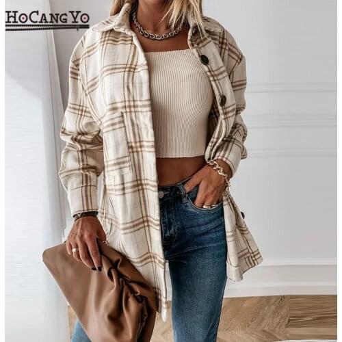 Женские шерстяные пальто HOCANGYO China At AliExpress