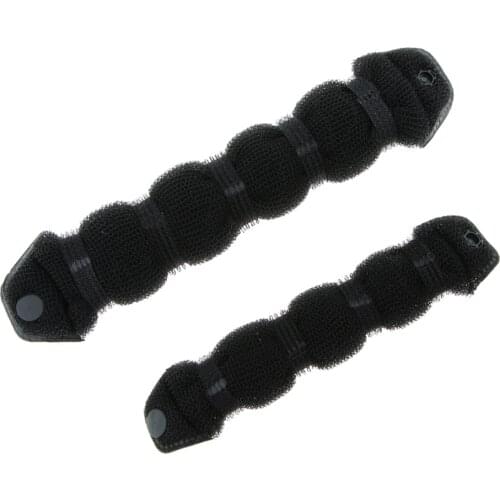 2 Pieces - Sponge Girls Ladies Hair Styling Tool Donut Hair Bun Maker