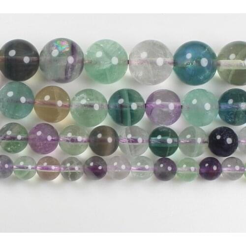 6-14mm Natural Fluorite Round beads 15inch ,Wholesale For DIY Jewellery Free Shipping